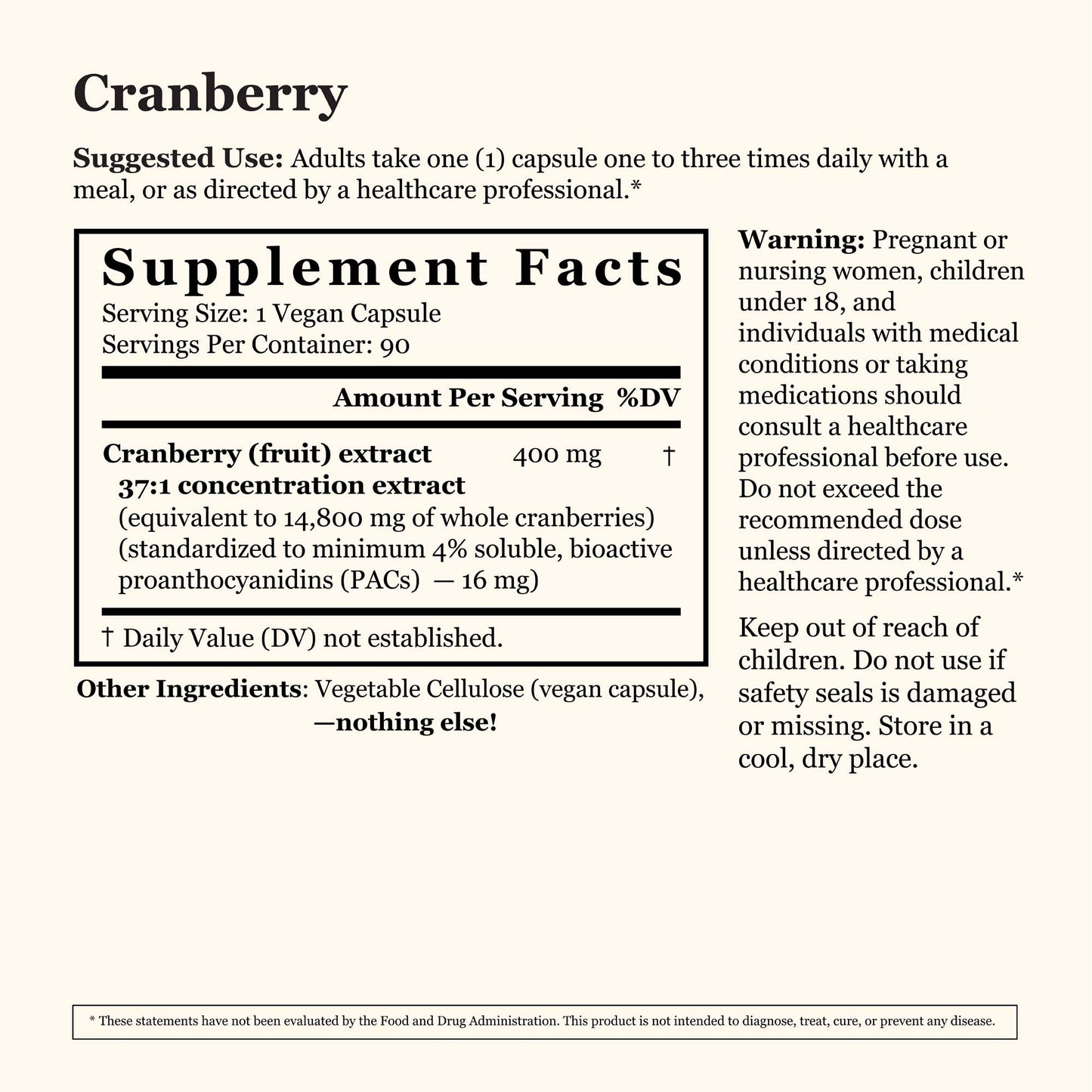 Cranberry (Coming Soon)