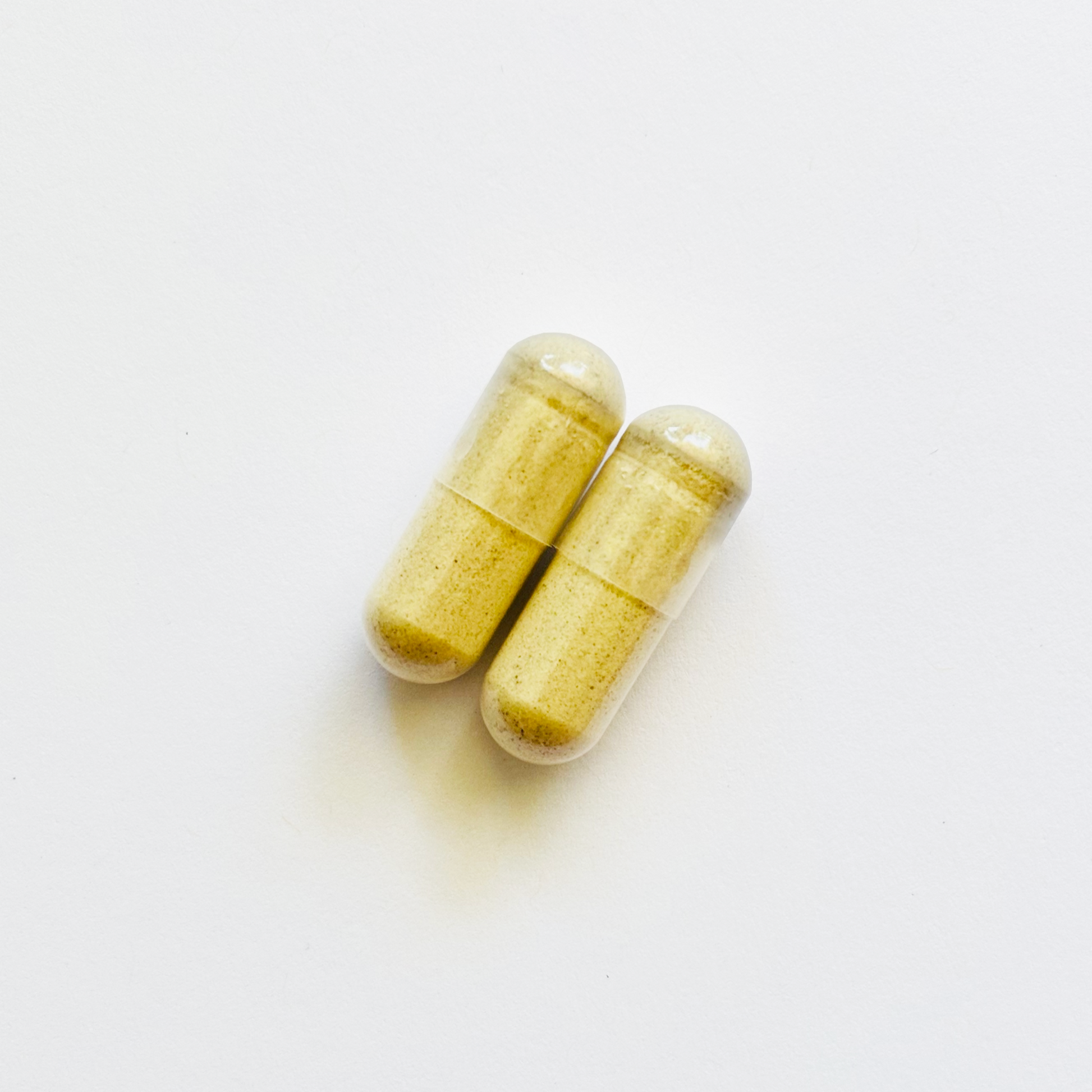 image of two ashwagandha vegetable capsules